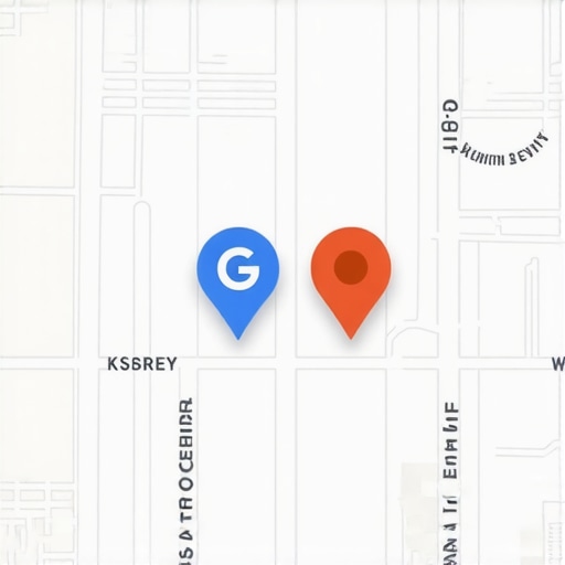 Business owner working on Google Maps profile in Wichita