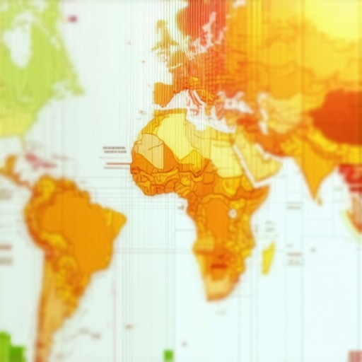 Local SEO Analytics Map Digital map showing local SEO analytics with Wichita highlighted