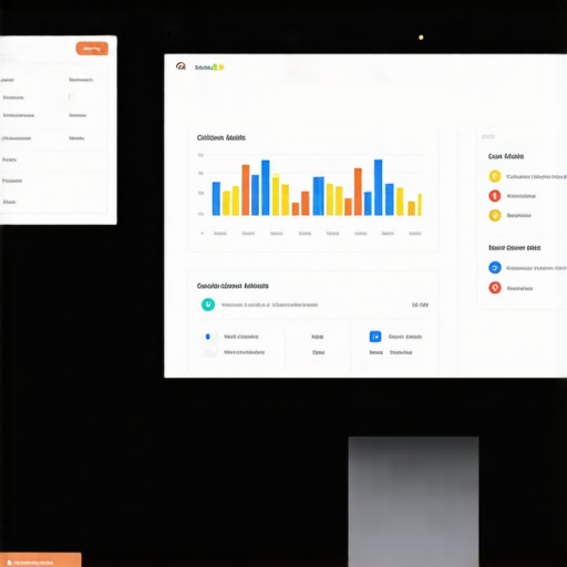 Screenshots of local SEO tracking dashboards showing citations, reviews, and ranking metrics