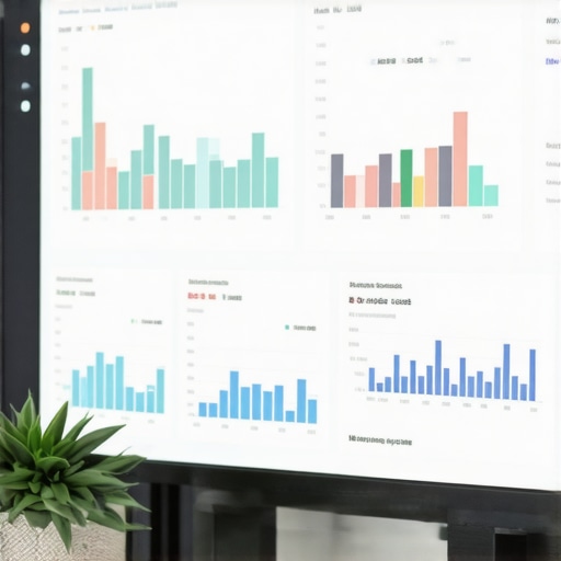 Digital Marketing Dashboard with Local SEO Analytics Analytics dashboard displaying local SEO metrics for Wichita business