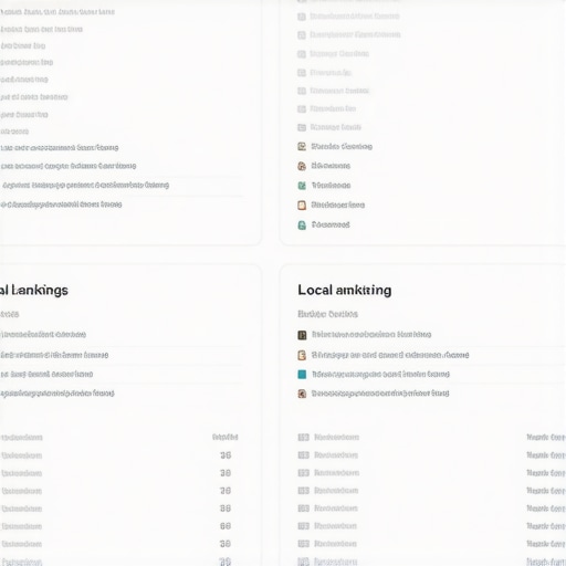 BrightLocal interface displaying Wichita map rankings