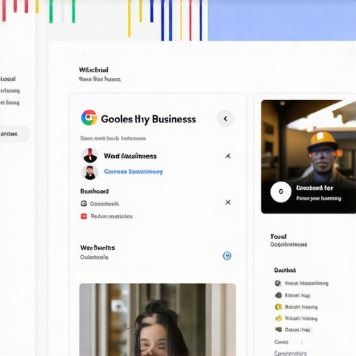 Google Business Profile dashboard showing optimization details for a Wichita business.